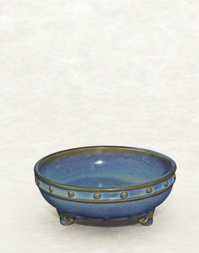 6月「ナンバーナイン」三脚水仙丼、元-明王朝 作： Chinese School