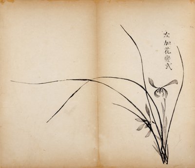 Ten Bamboo Studio Prints、1643（木版） 作： Chinese School