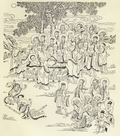 仏の死 作： Chinese School