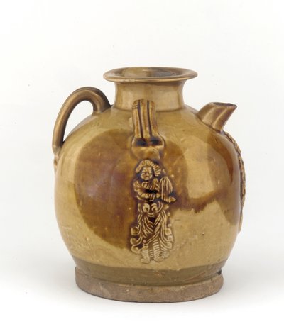 Wajiaping ware ewer、9世紀 作： Chinese School