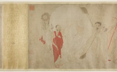 白象を洗う明朝 作： Chinese School