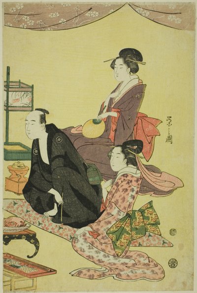 宴会シーン 作： Chobunsai Eishi