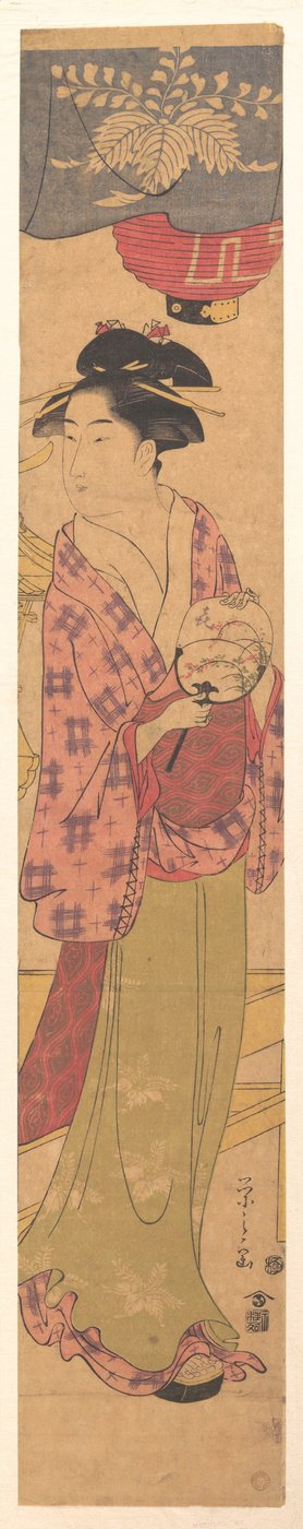 Mädchen mit einem Fächer 作： 長文祭栄司