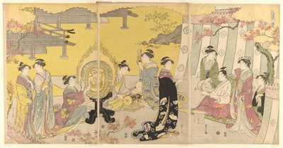 もみじのが 『源氏物語おしゃれパロディ』より 作： Chobunsai Eishi