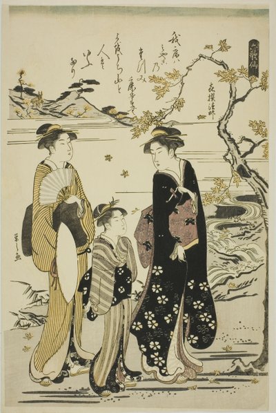 「六歌仙」シリーズより、神仙僧侶。 作： Chobunsai Eishi