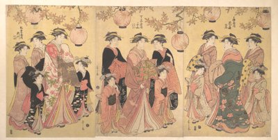 秋の吉原行列 作： 長文祭栄司
