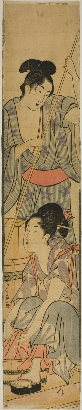 洗濯物 作： Chokosai Eisho