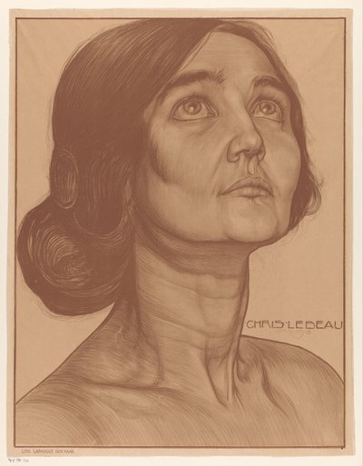女性の肖像 作： Chris Lebeau