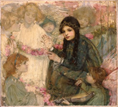 そして天使たちは彼女の遊び相手でした 作： Christabel A. Cockerell