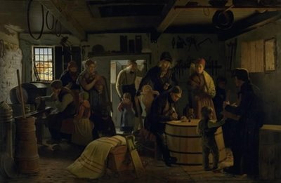 廷吏はサリングの貧しいクーパーを呼びます 作： Christen Dalsgaard