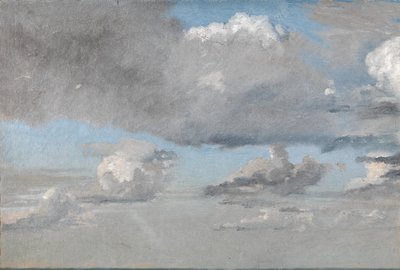 雲の研究 作： Christen Købke