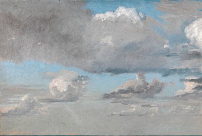 雲の研究 作： Christen Købke