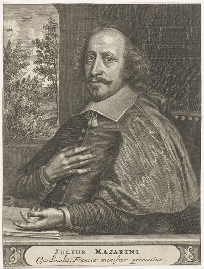 枢機卿マザリンの肖像、1660年代〜1670年代 作： Christiaan Hagen