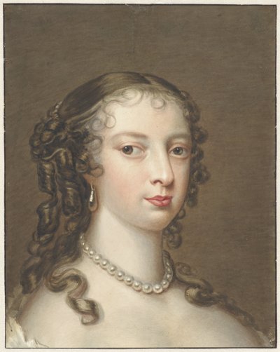 女性の肖像 作： Christiaan Kramm
