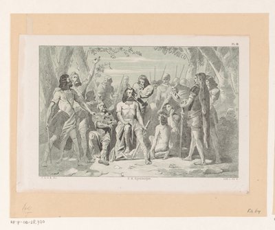 ブリニオは髭を剃る 作： Christiaan Lodewijk van Kesteren