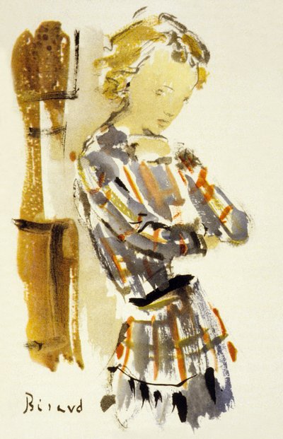 アンドレ・ジッドの「The School for Women」のイラスト 作： Christian Bérard