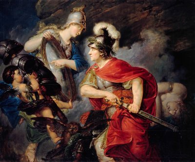 ペルセウスとしてのフリードリヒ大王の寓話 7 年戦争の始まり、1789 年 作： Christian Bernhard Rode