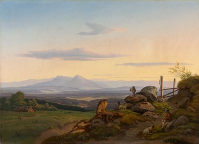 ヴェルデンフェルザーラ​​ンドの眺め 作： Christian Ernst Bernhard Morgenstern