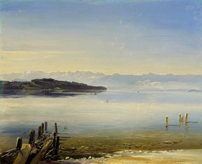 シュタルンベルク湖 作： Christian Ernst Bernhard Morgenstern