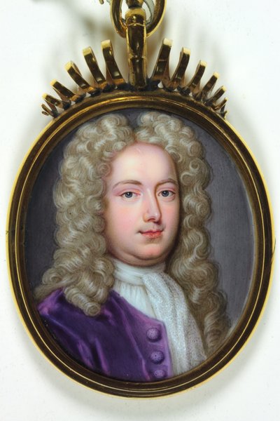 ジョセフ・アディソンという紳士（エナメル 作： Christian Friedrich (cicle of) Zincke