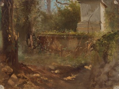ドレスデンのヨハニスフリードホフ 作： Christian Friedrich Gille