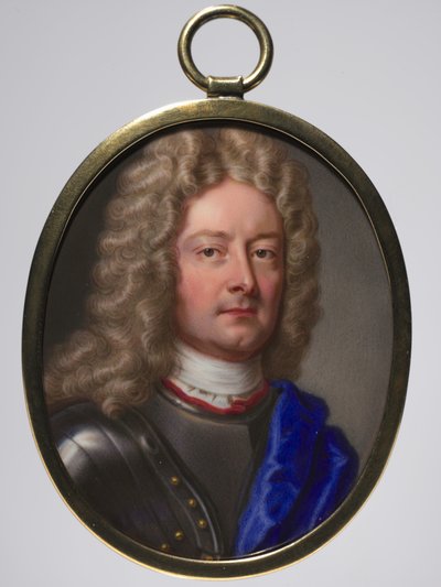 ジョンチャーチルの肖像、初のマールバラ公、1715年。 作： Christian Friedrich Zincke