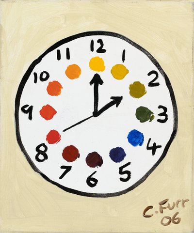 色時計 2006年 （キャンバスに油彩） 作： Christian Furr