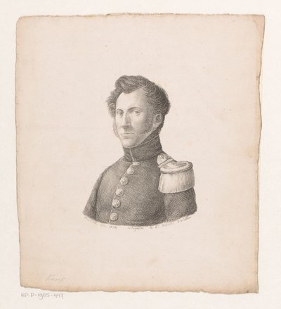 アーノルド・ウィレム・デ・ブルーインの肖像 作： Christian Heinrich Gottlieb Steuerwald