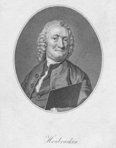 アーノルドウーブラーケン、1804年。 作： Christian Josi