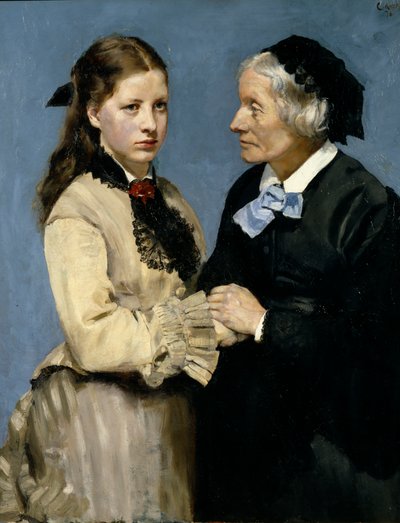 別れ 作： Christian Krohg