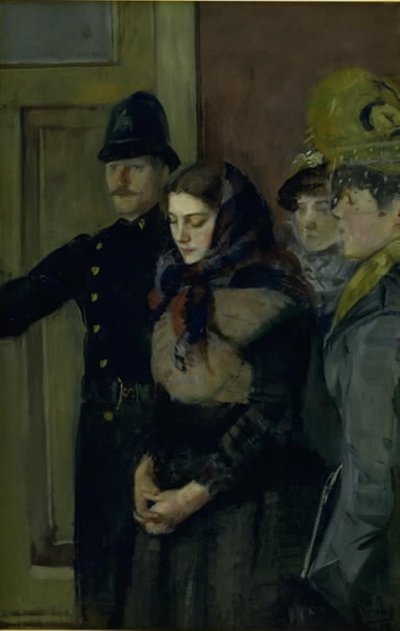 アルベルティーヌ 作： Christian Krohg