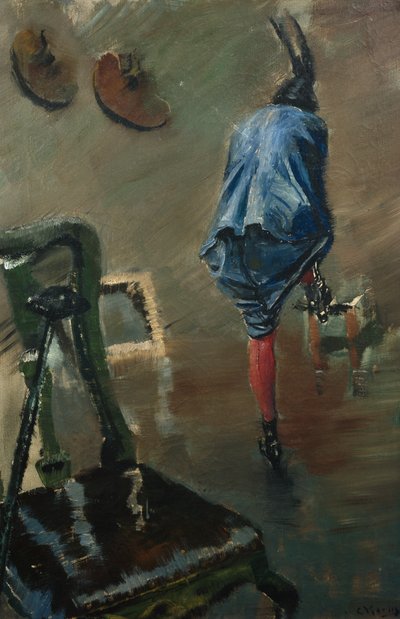 ブーツのボタンを 作： Christian Krohg