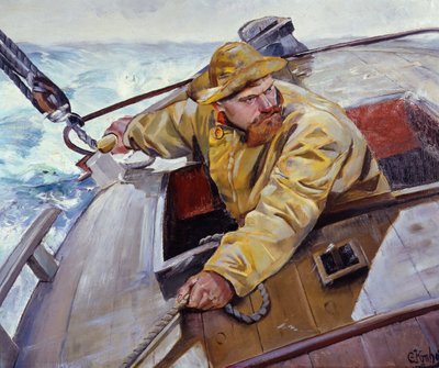 ハード・アリー 作： Christian Krohg