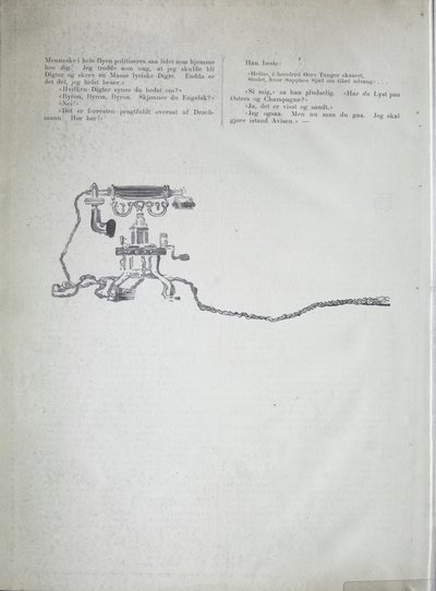 イラストはKrohg, Christian著、Feilberg & Landmark社発行の「12 af vore samtidige」（Kristiania, 1895年）より引用。 作： Christian Krohg
