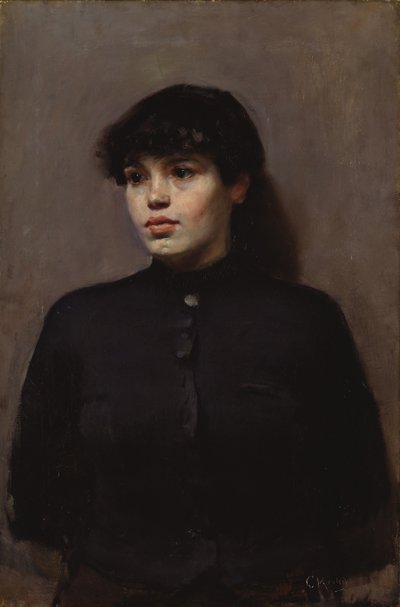 どこで、1886 作： Christian Krohg