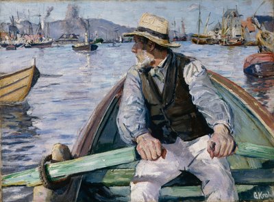 お楽しみに、ベルゲンベイ 作： Christian Krohg