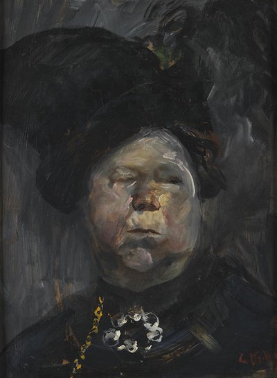 ミセスブロム 作： Christian Krohg