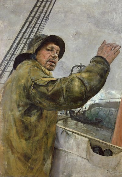 ポート 作： Christian Krohg