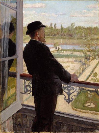 スウェーデンの画家KarlNordströmの肖像 作： Christian Krohg