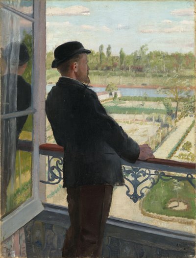 スウェーデンの画家、カール・フレドリック・ノードストローム（1855-1923）の肖像 1882年（油彩・キャンバス 作： Christian Krohg