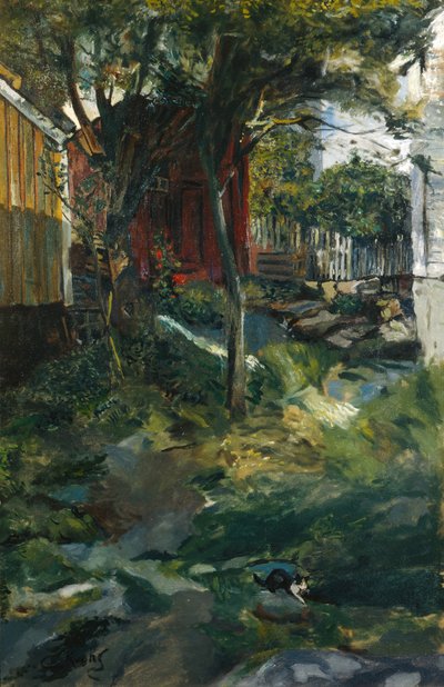 Brekkestø の通り 作： Christian Krohg