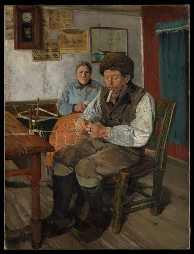  作： Christian Krohg