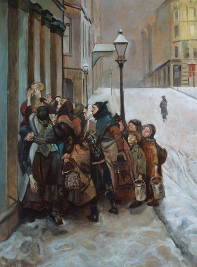 存在のための闘い 作： Christian Krohg