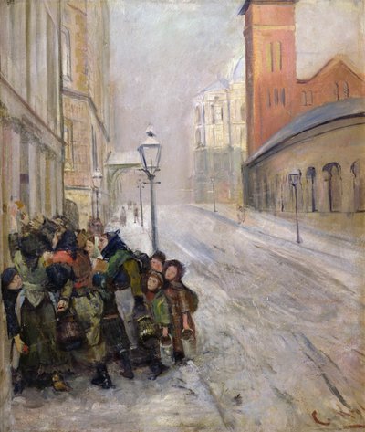 生き残りをかけた戦い 作： Christian Krohg