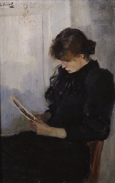 写真家オダ・クローグ 作： Christian Krohg