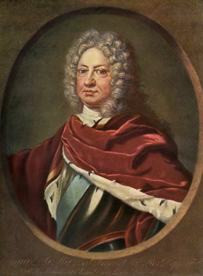 イギリスのジョージ1世 作： Christian Le Blon