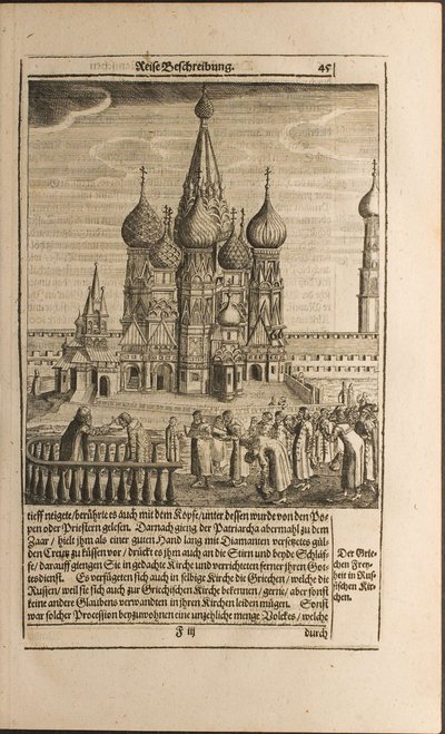 アスコットオレア著、モスクワのマスコビー大公とペルシャの王への旅 作： Christian Lorenzen Rothgiesser