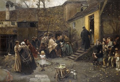 逮捕します;逮捕、1881年 作： Christian Ludwig Bokelman