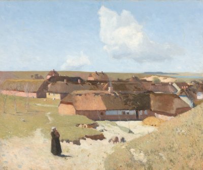 ユトランドの風景。 5月の晴天 作： Christian Mourier Petersen