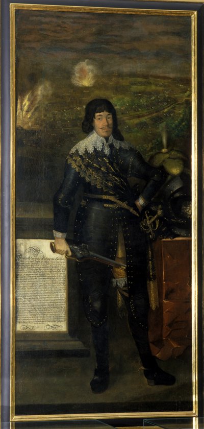 ベルマール、ワイマール公、1630年 作： Christian Richter